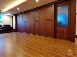 成都賓館翻新使用木紋裝飾貼膜施工案例介紹—PVC貼膜方法