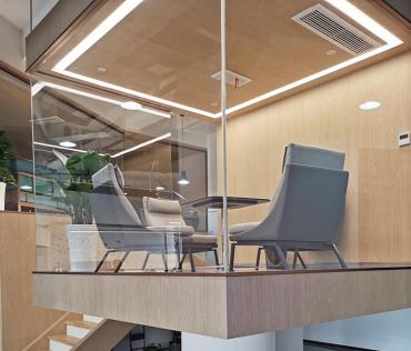 辦公場所使用LG裝飾貼膜案例展示-PVC裝飾貼膜