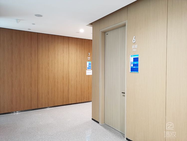 醫院 lg木紋膜 pvc裝飾貼膜