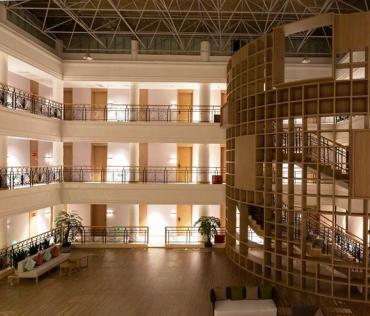 酒店使用LG裝飾木紋膜裝修案例——pvc裝飾貼膜