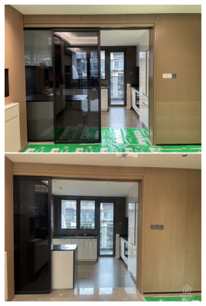 煥新木飾面，奢享精致生活 成都高端樓盤金茂府改色